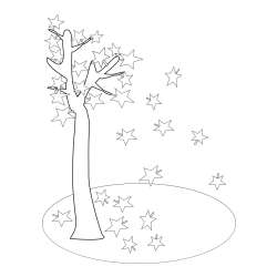 Autumn Leaves Coloring Pages