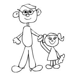 Coloring Pages of People