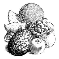 Fruit Coloring Pages