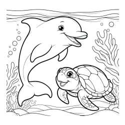 Sea Animals Coloring Pages