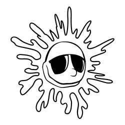 Sun Coloring Pages