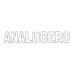 Online Created Coloring Page - ANALUCERO Coloring Page
