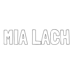 Online Created Coloring Page - MIA LACH Coloring Page