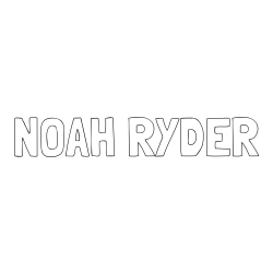 Online Created Coloring Page - NOAH RYDER Coloring Page