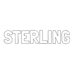 Online Created Coloring Page - STERLING Coloring Page