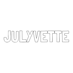 Online Created Coloring Page - JULYVETTE Coloring Page