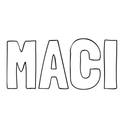 Online Created Coloring Page - MACI Coloring Page
