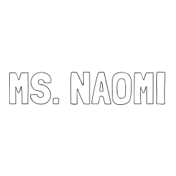 Online Created Coloring Page - MS. NAOMI Coloring Page