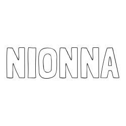 Online Created Coloring Page - NIONNA Coloring Page
