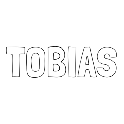 Online Created Coloring Page - TOBIAS Coloring Page
