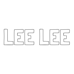 Online Created Coloring Page - LEE LEE Coloring Page