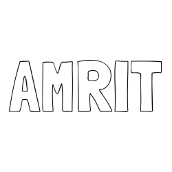 AMRIT Coloring Page