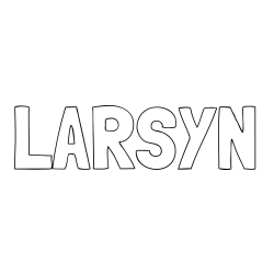 LARSYN Coloring Page