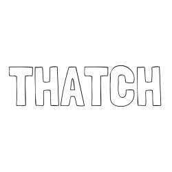 THATCH Coloring Page