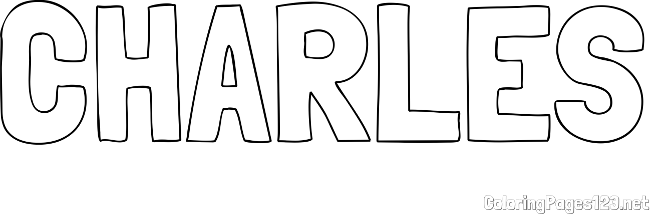 CHARLES Coloring Page
