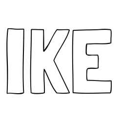 Online Created Coloring Page - IKE Coloring Page