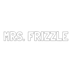 MRS. FRIZZLE Coloring Page
