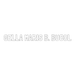 GELLA MARIS B. BUCOL Coloring Page