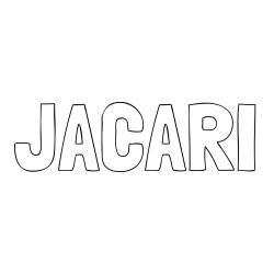 JACARI Coloring Page