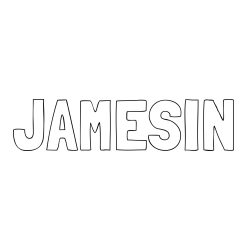 JAMESIN Coloring Page