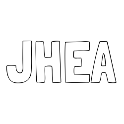 JHEA Coloring Page