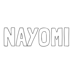 Online Created Coloring Page - NAYOMI Coloring Page
