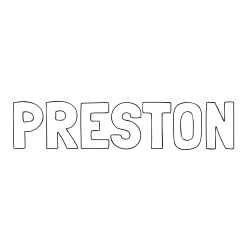 Online Created Coloring Page - PRESTON Coloring Page