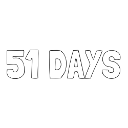 Online Created Coloring Page - 51 DAYS Coloring Page