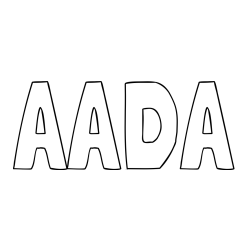 Online Created Coloring Page - AADA Coloring Page
