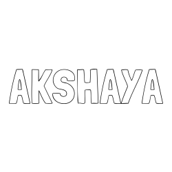 Online Created Coloring Page - AKSHAYA Coloring Page