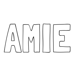 AMIE Coloring Page