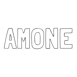 Online Created Coloring Page - AMONE Coloring Page