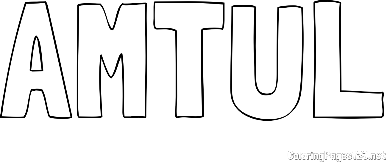 AMTUL Coloring Page