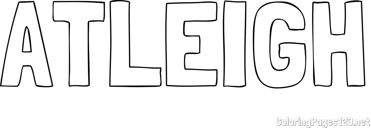 ATLEIGH Coloring Page