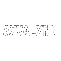 Online Created Coloring Page - AYVA-LYNN Coloring Page