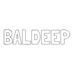 BALDEEP Coloring Page