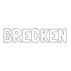 Online Created Coloring Page - BRECKEN Coloring Page