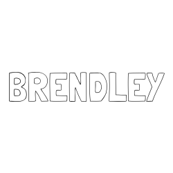 Online Created Coloring Page - BRENDLEY Coloring Page