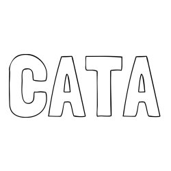 Online Created Coloring Page - CATA Coloring Page