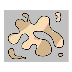 COLORED COLORING - Coloring Page of a Stain 😁