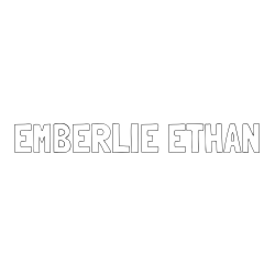 Online Created Coloring Page - EMBERLIE ETHAN Coloring Page