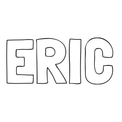 Online Created Coloring Page - ERIC Coloring Page