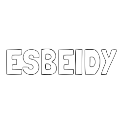 Online Created Coloring Page - ESBEIDY Coloring Page