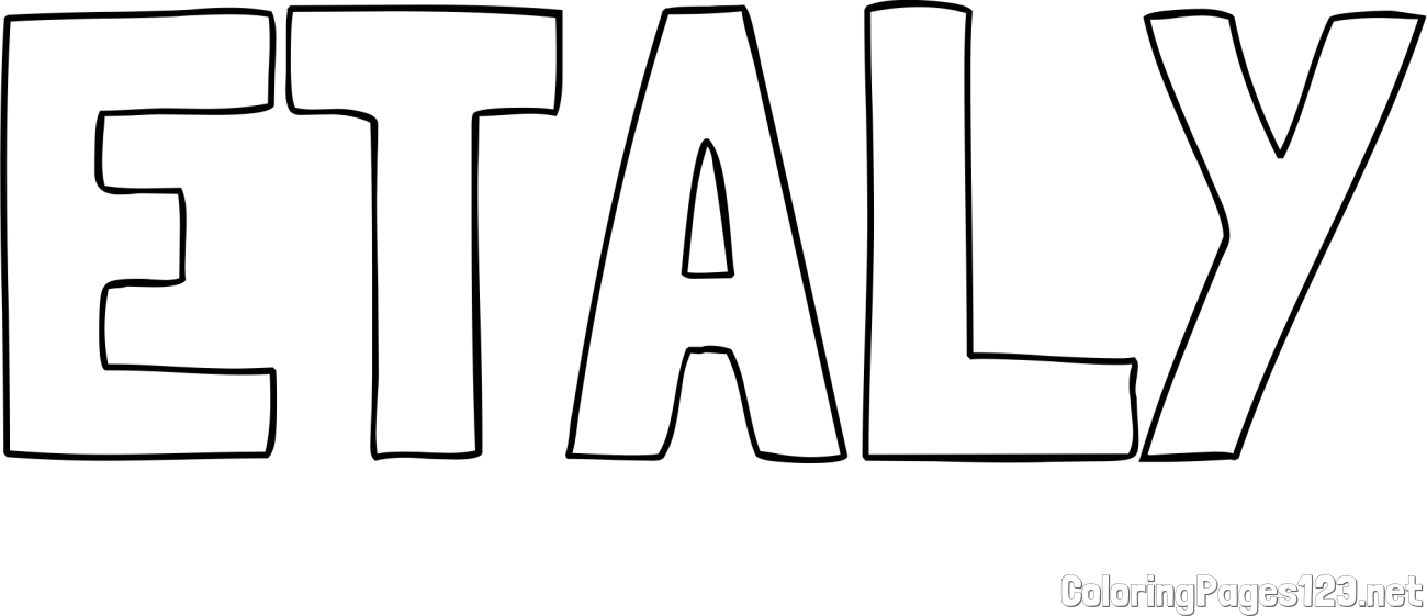 ETALY Coloring Page