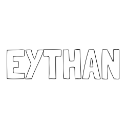 Online Created Coloring Page - EYTHAN Coloring Page