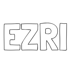 Online Created Coloring Page - EZRI Coloring Page