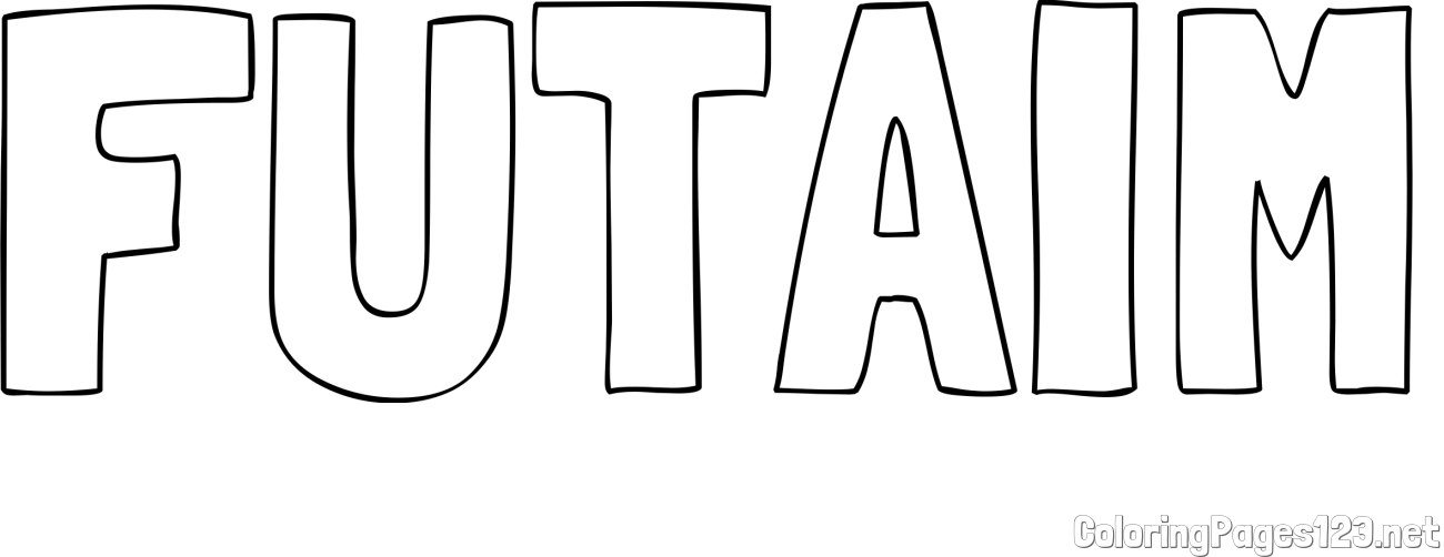 FUTAIM Coloring Page