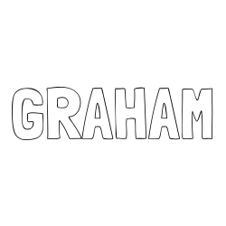GRAHAM Coloring Page