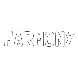 HARMONY Coloring Page