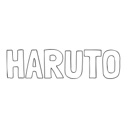 Online Created Coloring Page - HARUTO Coloring Page
